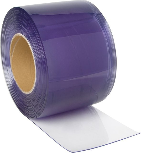 Kerbl Streifen-Vorhang transparent aus PVC, Rolle 25 m, Breite: 30 cm - Bild 1
