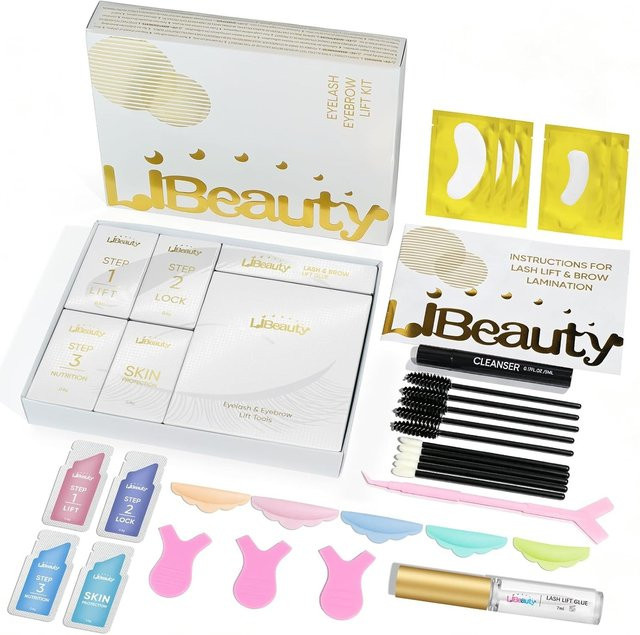 Libeauty Wimpernlift-Set und Augenbrauenlaminierung, 2-in-1-Set, Unisex - Bild 1