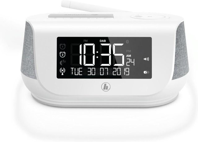 Hama Digitalradio DR36SBT Tischradio mit DAB+, FM, Bluetooth und USB Spotify in Weiß - Bild 1