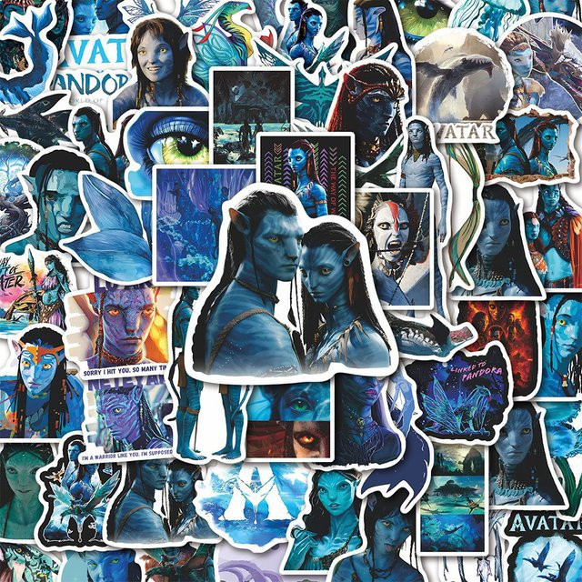 Disney Avatar 3: Feuer und Asche Aufkleber, Cartoon Graffiti Aufkleber - Bild 1