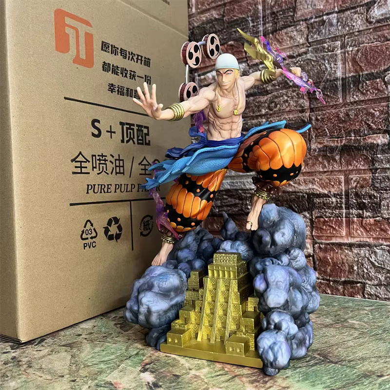 Bandai One Piece Enel Donnergott Monkey D. Luffy, Actionfigur, 28cm - Bild 2