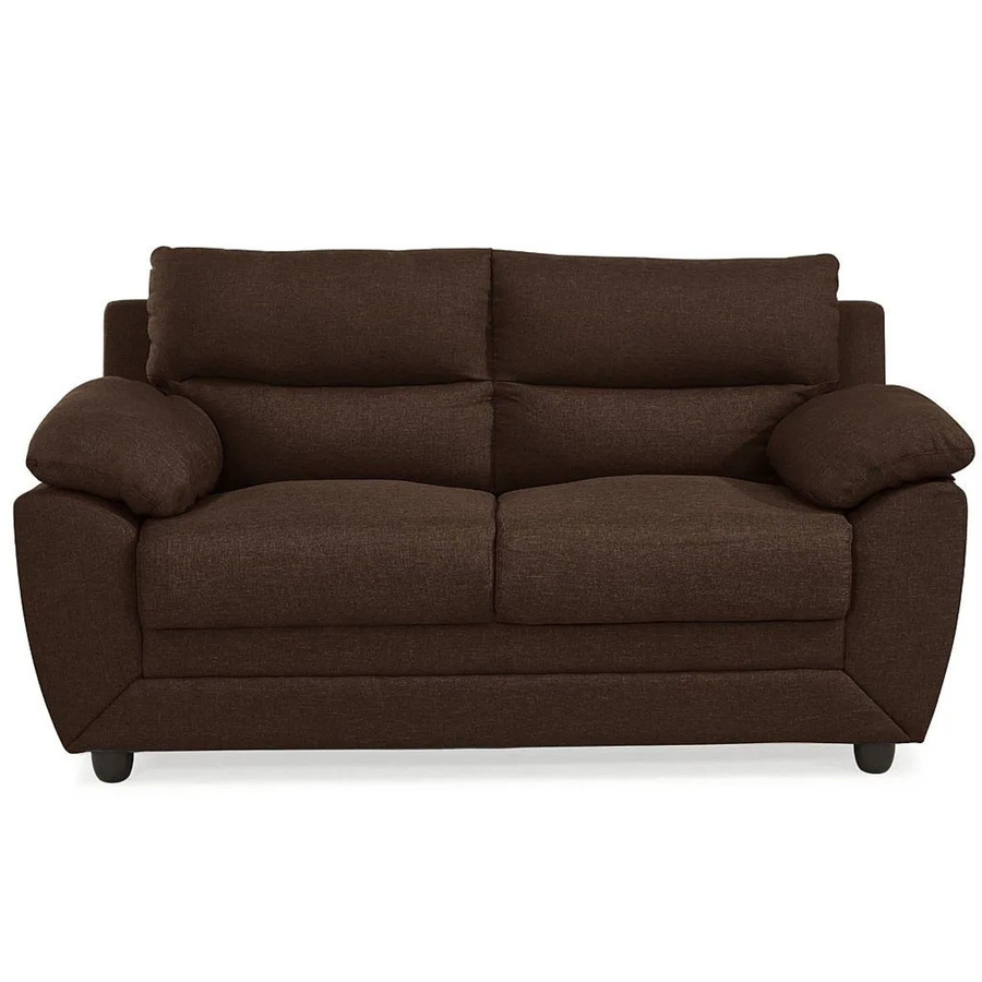 Vente-unique Sofa Manoa Schokobraun mit Stoffbezug Breite: 163 cm - Bild 2