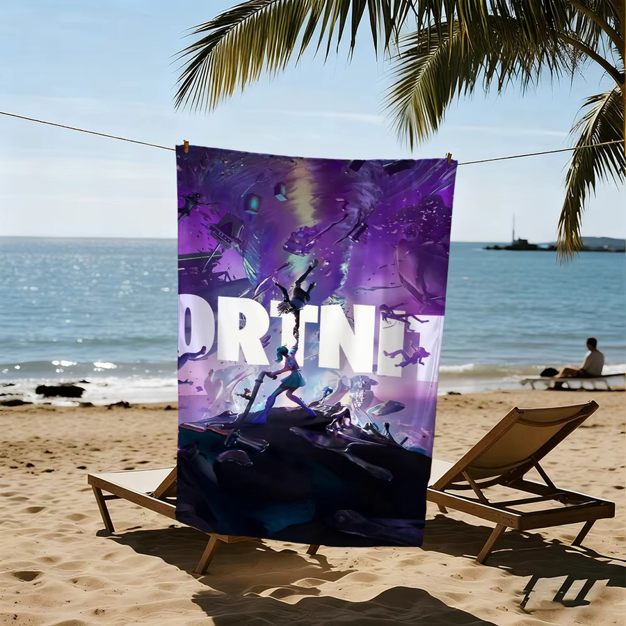 Fortnite Schnelltrocknendes Handtuch in Multicolour für Strand, Pool und Sport - Bild 4