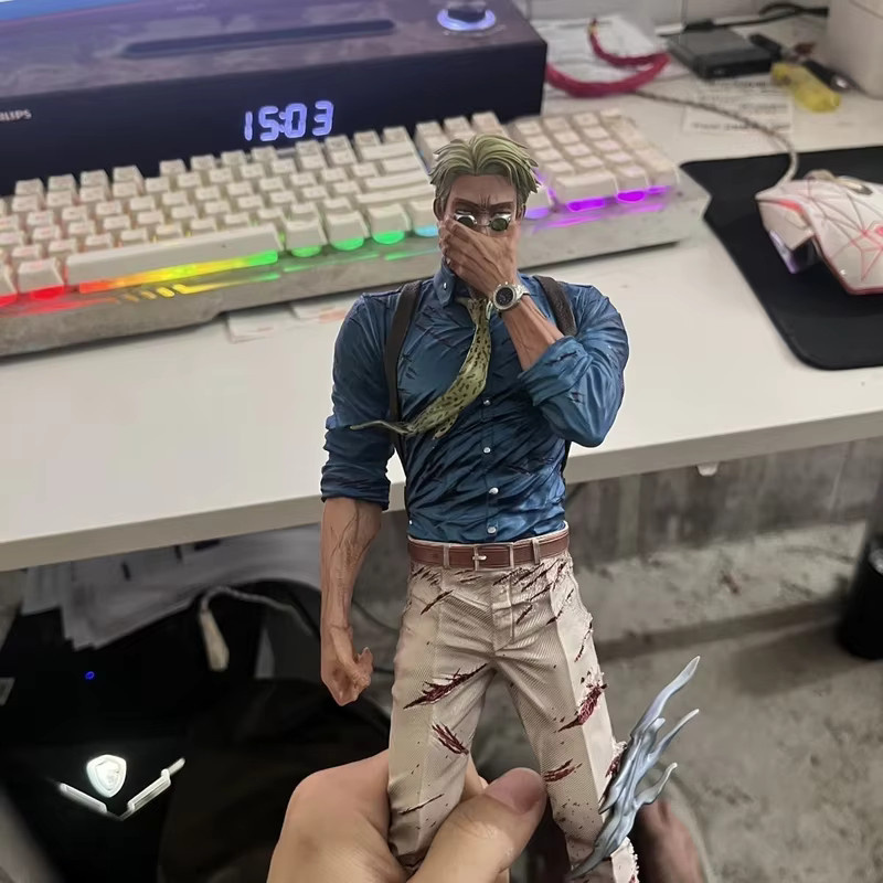 Bandai Jujutsu Kaisen Kento Nanami Actionfigur, Kampfbeschädigte Version, 30cm - Bild 3
