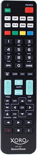 XORO XRC 8F1 Universal Fernbedienung in Schwarz - Bild 1