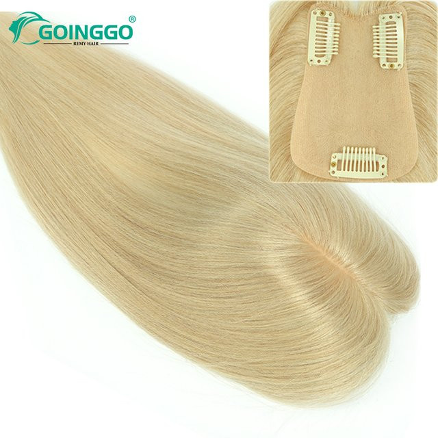 GOINGGO Clip-in-Topper Echthaar, 130 % Dichte, Damen - Bild 1