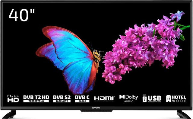 Dyon Enter 40 Pro X2 LED-TV Full HD Schwarz - Bild 1