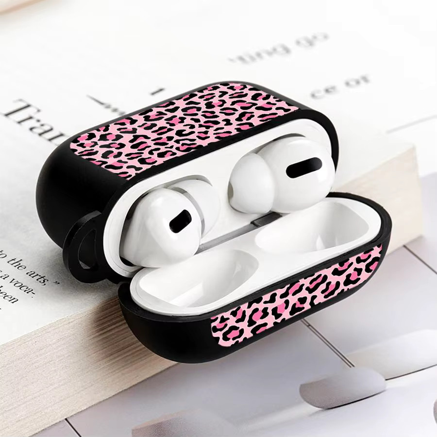 Schutzhülle im Leopardenmuster für Apple AirPods in Multicolour - Bild 3