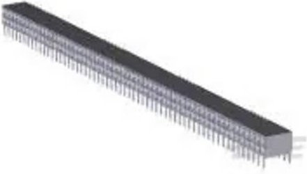 TE Connectivity Einbau-Buchsenleiste Standard in Schwarz aus Kunststoff - Bild 1