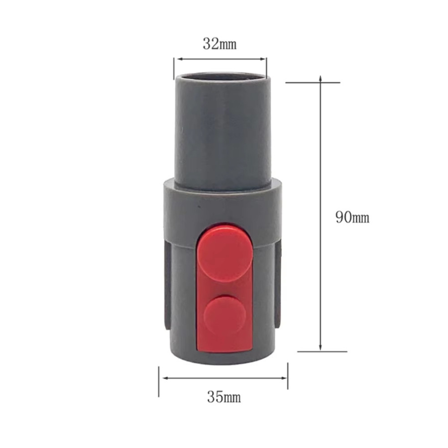 Dyson Kehr-Adapter für Staubsauger V7 V8 V10 V11 SV10 SV11 SV12 V15, Reinigungswerkzeug 32mm, Grau - Bild 3