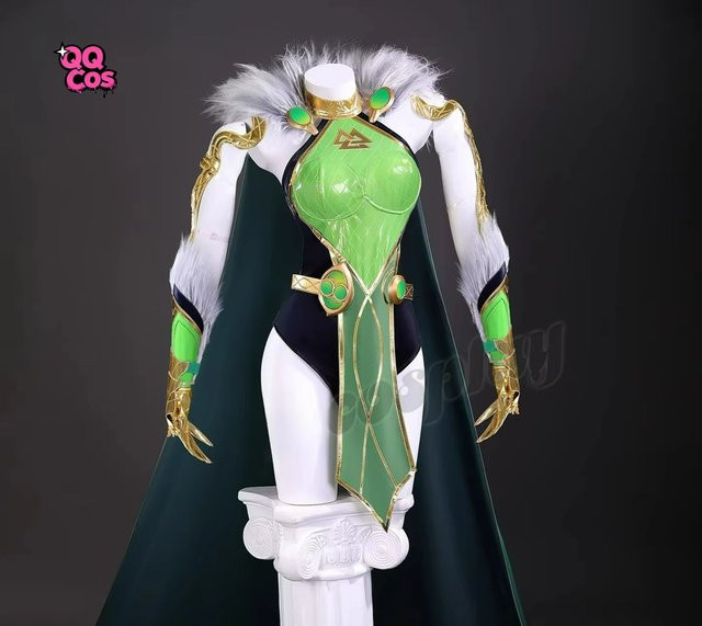 QQcos Lady Loki Cosplay Komplettset Kostüm, Marvel, Fantasy, Plüsch / Textil - Bild 1