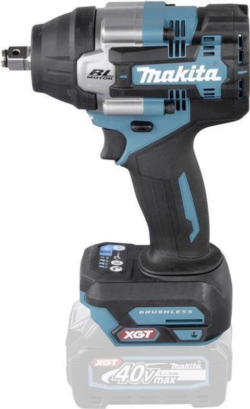Makita Akku-Schlagschrauber TW007GZ XGT mit 1/2 Zoll Vierkantantrieb, 40V, Blau-Schwarz-Petrol - Bild 2
