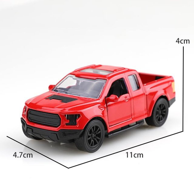 Linyi toy car Ford F150 Pickup, Geländefahrzeug, 1:38, Metall, ab 3 Jahren - Bild 1