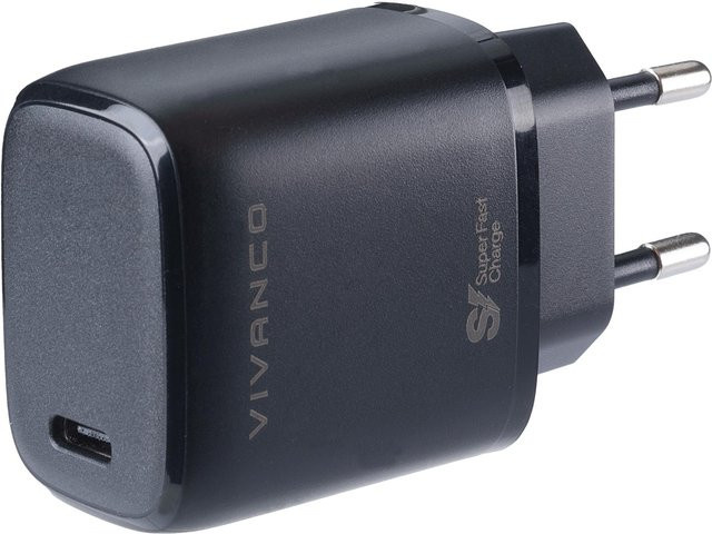 Samsung Super Fast Charger USB Type-C Schnellladegerät 25W Schwarz - Bild 1