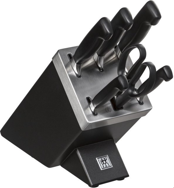 Zwilling Vier Sterne Messerblock 7-teilig in Schwarz - Bild 1