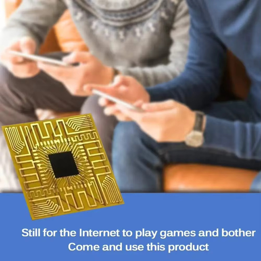 Handy Signal Verstärker Aufkleber für Outdoor zur Verbesserung von Telefon und Internet in Gold - Bild 4