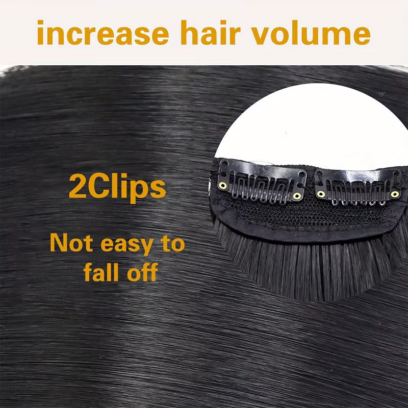 Clip-in-Haarverlängerung, synthetisch, 30 cm, Damen - Bild 3