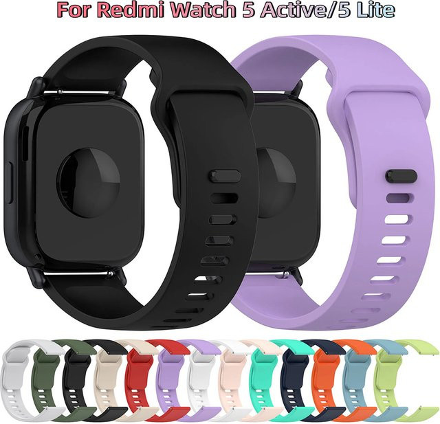 Xiaomi Redmi Watch 5 Lite Smartwatch, Kunststoff, Schwarz, Unisex - Bild 1