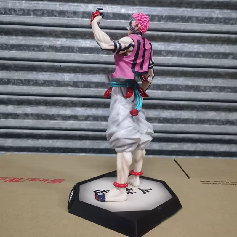 Bandai Anime Dämon Slayer Akaza Hakuji Figur aus PVC, mehrfarbig, Höhe: 28 cm - Bild 4