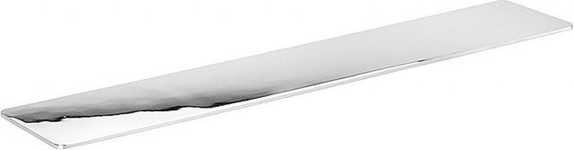 Handtuchablage BORGANIC aus Edelstahl poliert in Silber, Wandmontage, B/H/T: 60,0 x 13,0 x 5,5 cm - Bild 1