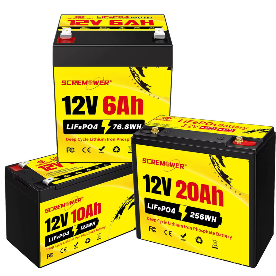 Scream Power 12V LiFePO4 Lithium-Batterie mit integriertem BMS für USV und Fischfinder - Bild 5