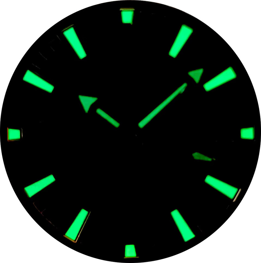 Gramock Zifferblatt, 31 mm, Schwarz, Unisex - Bild 5