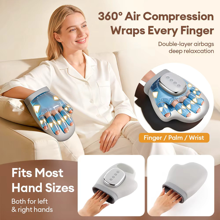 foreverlily Elektrisches Handmassagegerät, Luftdruck-Knetmassage für Hände - Bild 2