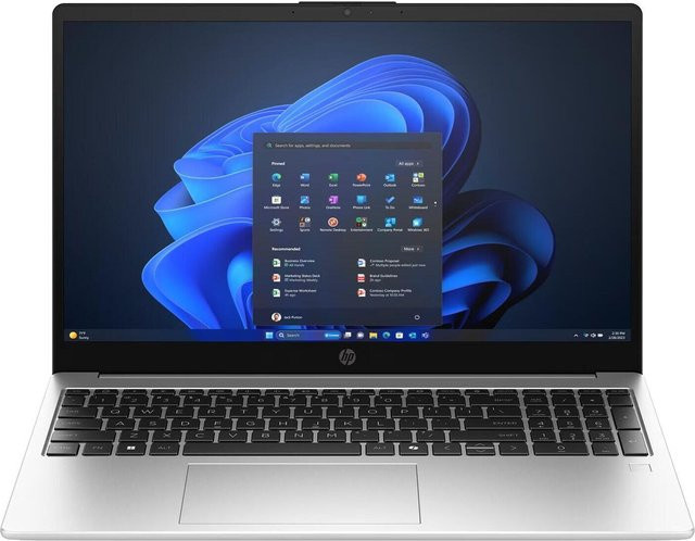 HP 255R G10 Notebook in Silber mit 15,6 Zoll FHD Display, AMD Ryzen 7 7735U, 16GB RAM, 512GB SSD und Windows - Bild 1