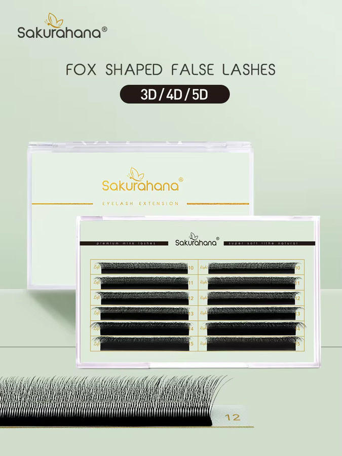 SAKURAHANA Wimpernverlängerung, Black, Unisex - Bild 4