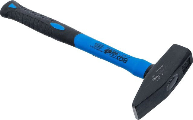 BGS Schlosserhammer 3855 mit Fiberglasstiel in Schwarz, 800 g - Bild 2