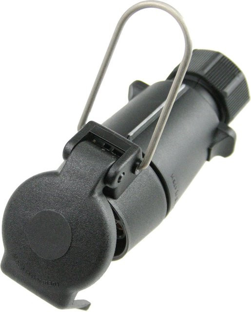 Schwabe Adapter Anhängerkupplung mit Schraubanschluss für Kabeldurchmesser 8,5-10 mm in Schwarz - Bild 1