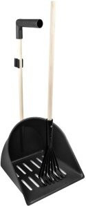 Waldhausen Bollensammler XL Shaker mit Rechen in Schwarz - Bild 1