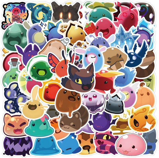 GOGOTU Kawaii Schleim Rancher Aufkleber, 10/30/60-teiliges Set - Bild 1