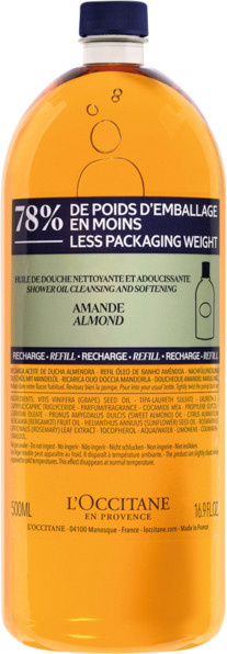 L'Occitane Mandel Duschöl Nachfüllpackung, Unisex - Bild 1