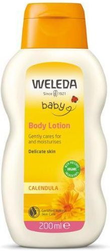 Weleda Calendula Baby Body Lotion, 200 ml, mit Ringelblumenextrakt - Bild 1