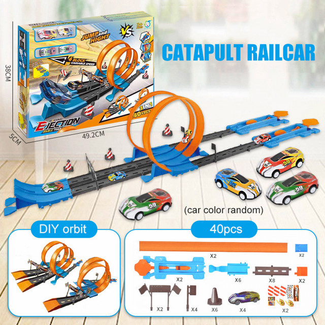 CONUSEA Stunt Geschwindigkeit Doppel Auto Räder Modell Spielzeug, Fahrzeuge, ab 3 Jahre - Bild 1