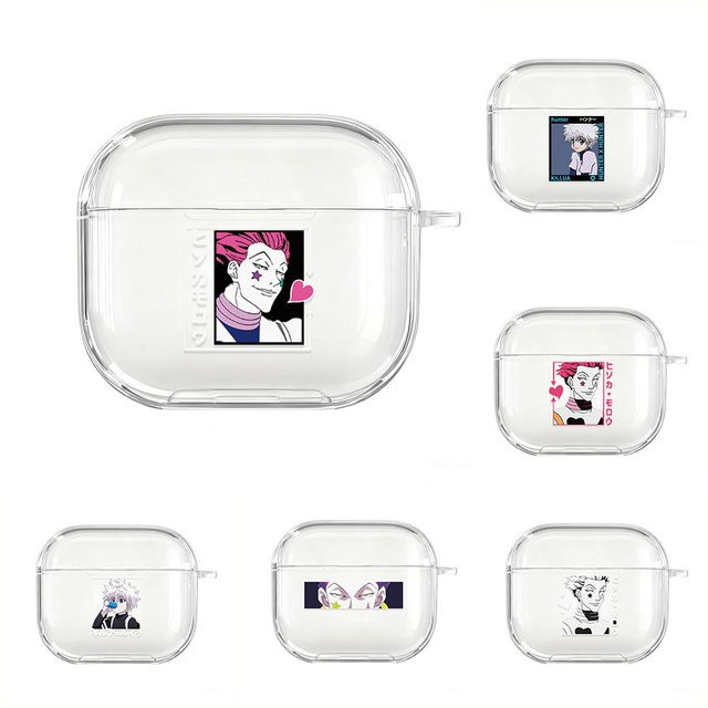 Transparente Anime Jujutsu Kaisen TPU Schutzhülle für Apple AirPods Pro, AirPods 4, AirPods 2 und AirPods 1 - Bild 1