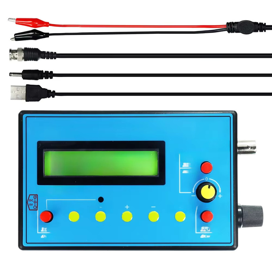 RUIBOZHI FG-100 FG-200 DDS-Funktionssignalgenerator und Frequenzzähler mit Sinus, Quadrat und Sägezahn-Wellenform in Blau, 0,01 Hz – 500 kHz - Bild 4