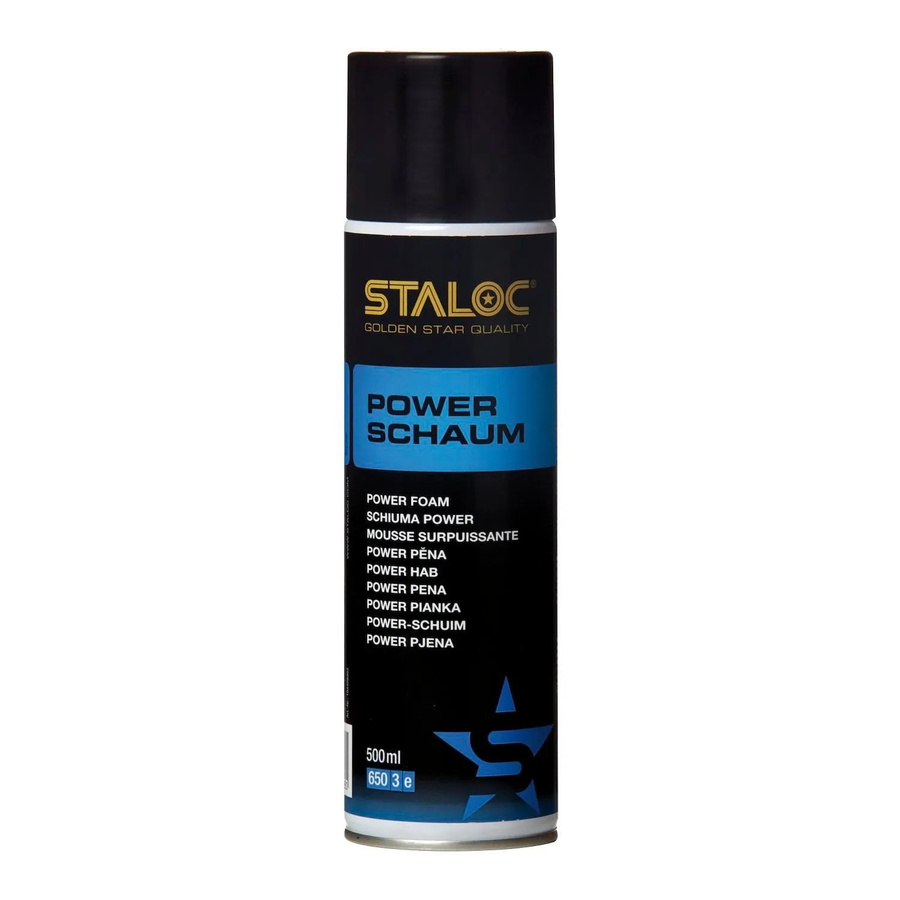 Staloc Power-Schaumreiniger Spray kraftvoller Reiniger auf Schaumbasis 500 ml - Bild 2