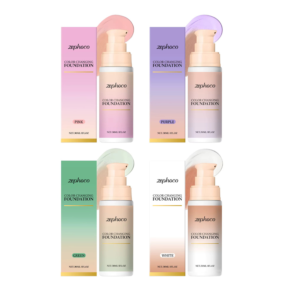 Zephoco Concealer Foundation, Natürlich - Bild 2