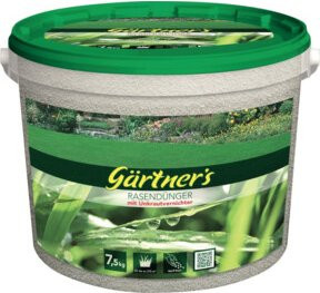 Gärtners Rasendünger mit Unkrautvernichter, Slow-Release NPK-Dünger 22-5-5, 7,5 kg - Bild 1