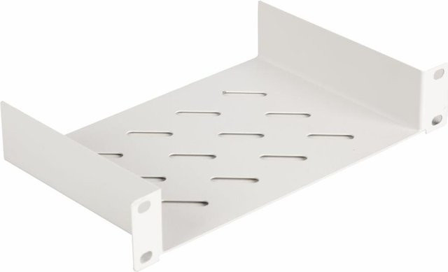Equip Fester Fachboden 10' 1HE in Grau mit einer Breite von 48,3 cm und einer Tiefe von 255 mm - Bild 1
