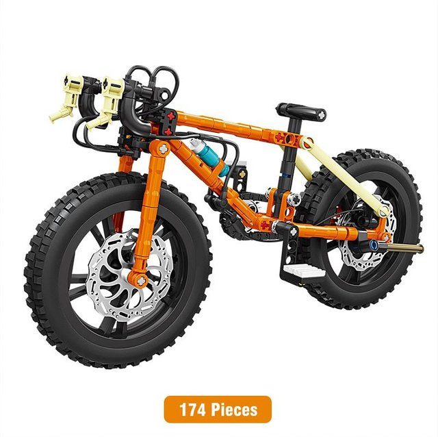 Linyi toy car Fahrradmontage Legierungsmodell, ab 8 Jahren - Bild 1
