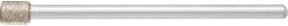 PFERD CBN-Schleifstift Zylindrisch B126 Silber Durchmesser: 4,5 mm, Schaft-Durchmesser: 3 mm zum Schleifen von Bohrungen und Radien - Bild 1