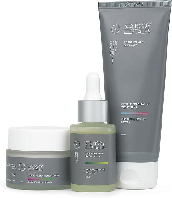 Bodytales Acne Control Gesichtsserum mit AHA, BHA, 3er Set - Bild 1