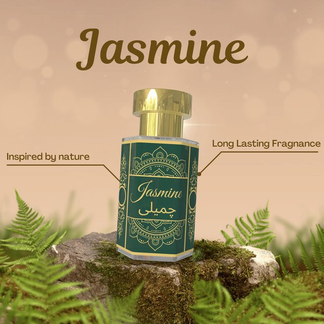 Heroot Jasmin Attar Parfümöl, 5 ml, Unisex - Bild 1