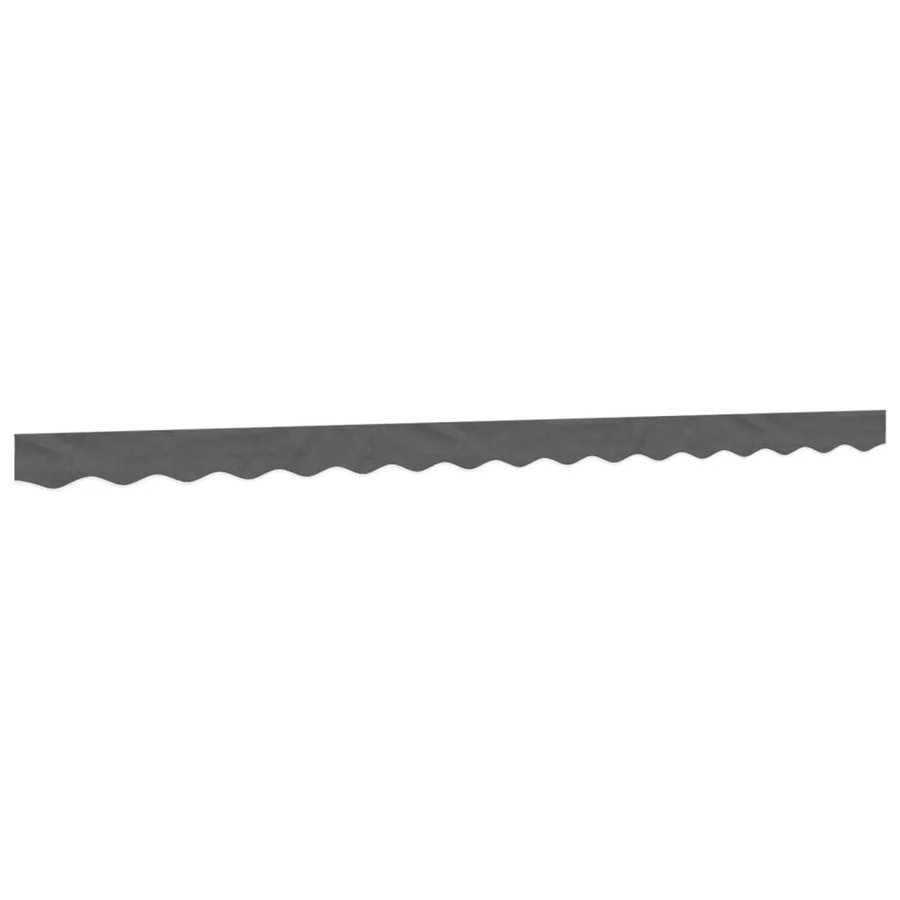 vidaXL Markisenvolant aus Polyester in Anthrazit Gestreift, Breite: 4 m - Bild 2