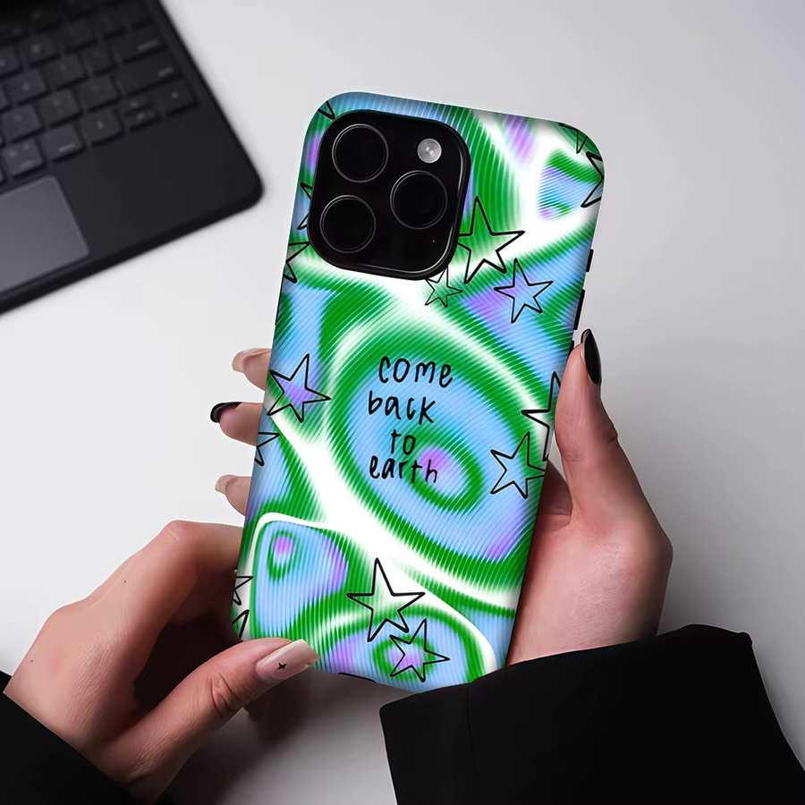 Potdemiel Magnetische Handyhülle für iPhone 17 16 15 14 13 Pro Max Plus Multicolour Robuste Einzel- und Doppelschichtige Schutzhülle - Bild 5