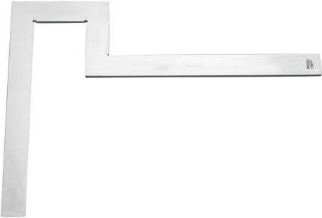 Helios Preisser Flanschwinkel 90 Grad aus Edelstahl, Farbe: Silber, B/T: 50 x 50 cm - Bild 1