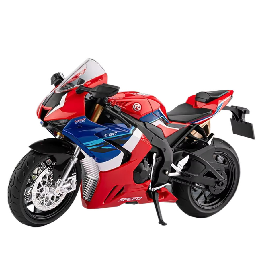 RMZ city Honda CBR1000 Kawasaki ZX-10R Motorrad Modell, 1:9, Metall, Diecast - Bild 5